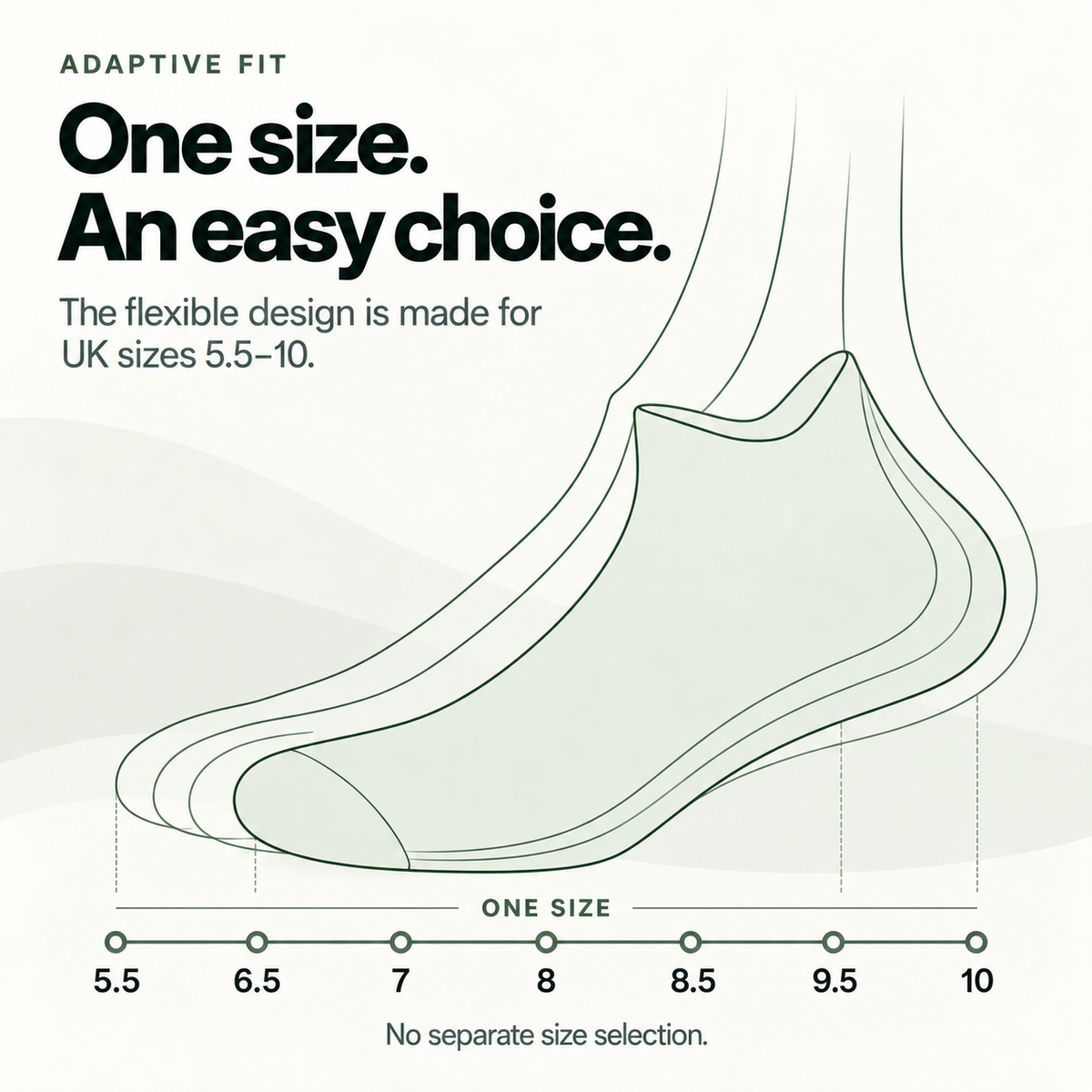StepDry 2.0 — One size, UK sizes 5.5–10