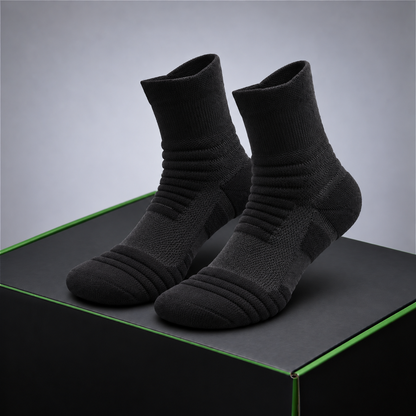 StepDry 2.0 — Black long socks