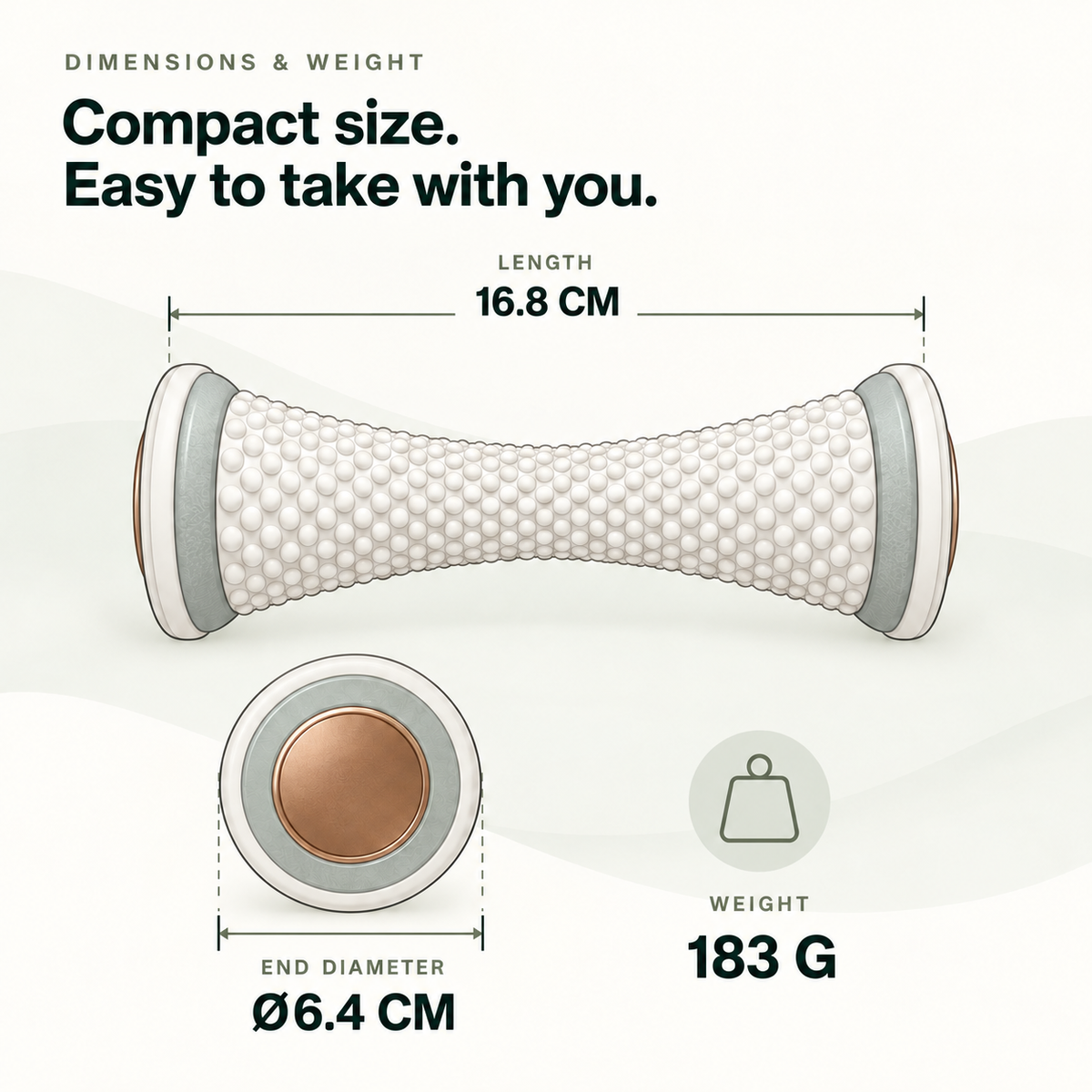 StepRelief — Dimensions and weight