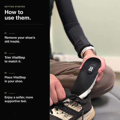 VitalStep — How to fit the insoles